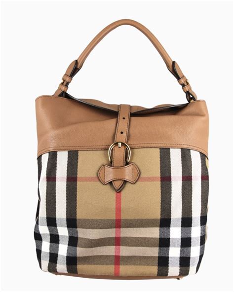 burberry sycamore bag|Burberry Medium Check Hobo Bag .